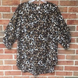 EUC Cato Animal Print Tunic Sz 18-20W